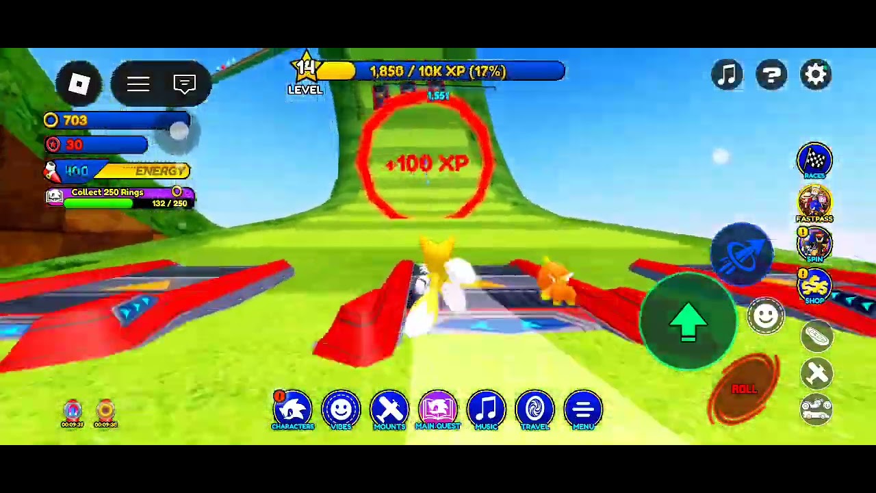 Playing Sonic Speed Simulator🎉🎉🎉🎉