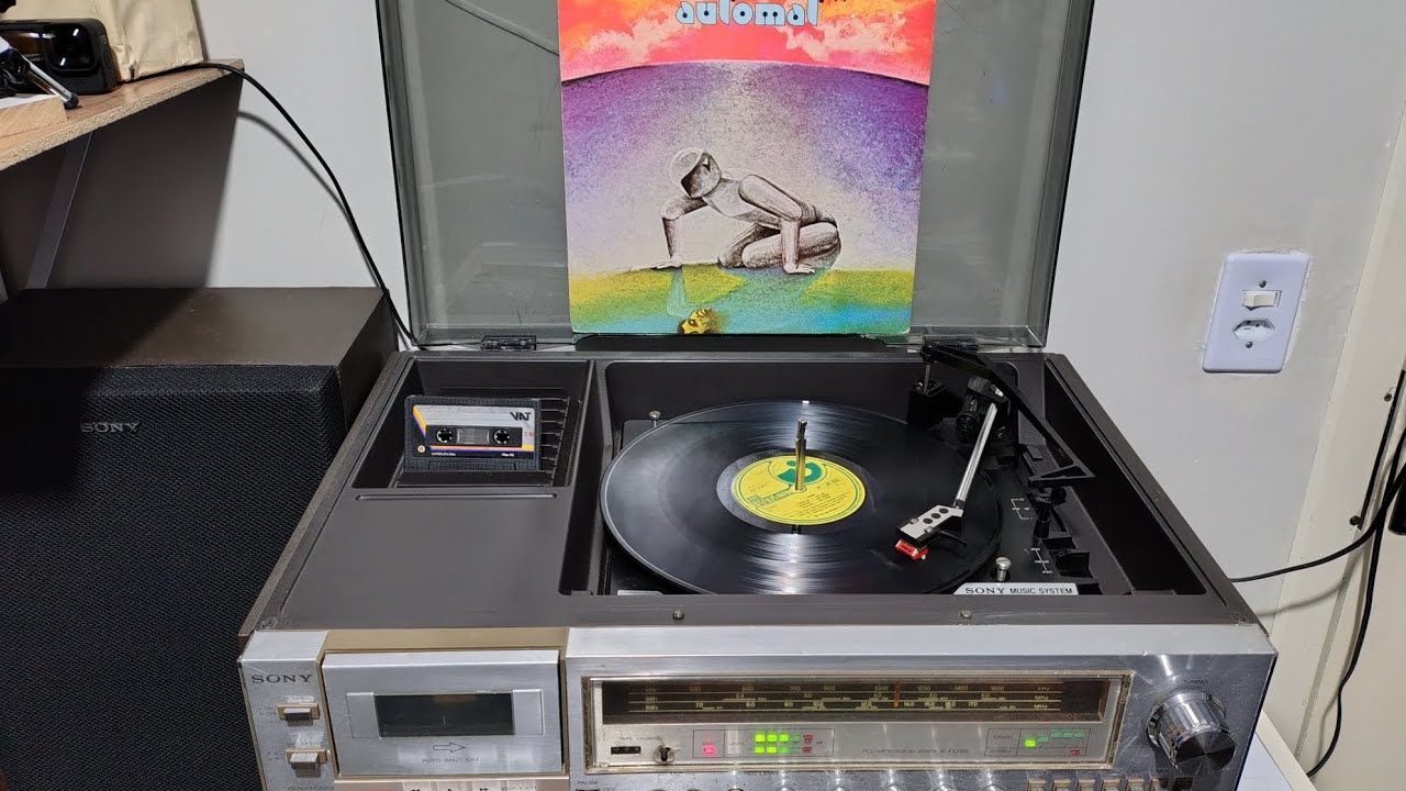 Som Sony HMK-353BS Tocando LP Automat 