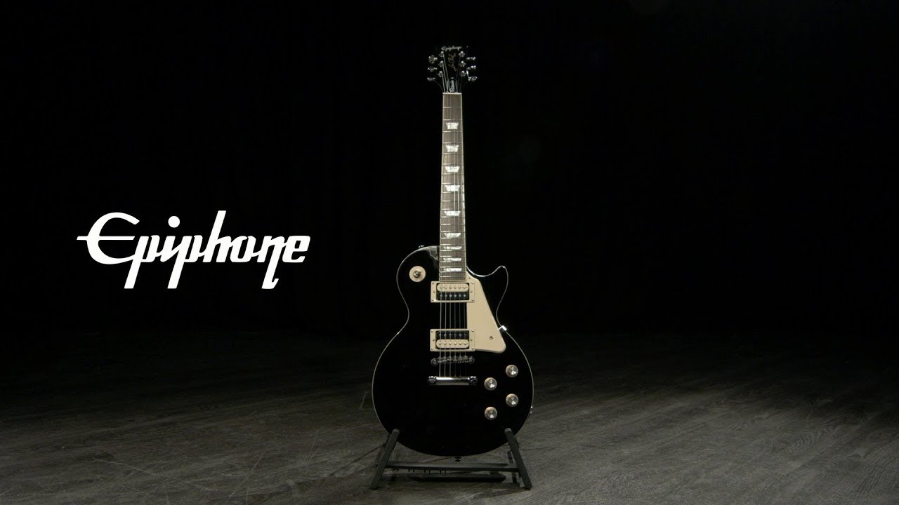 Epiphone Les Paul Classic, Ebony | Gear4music demo