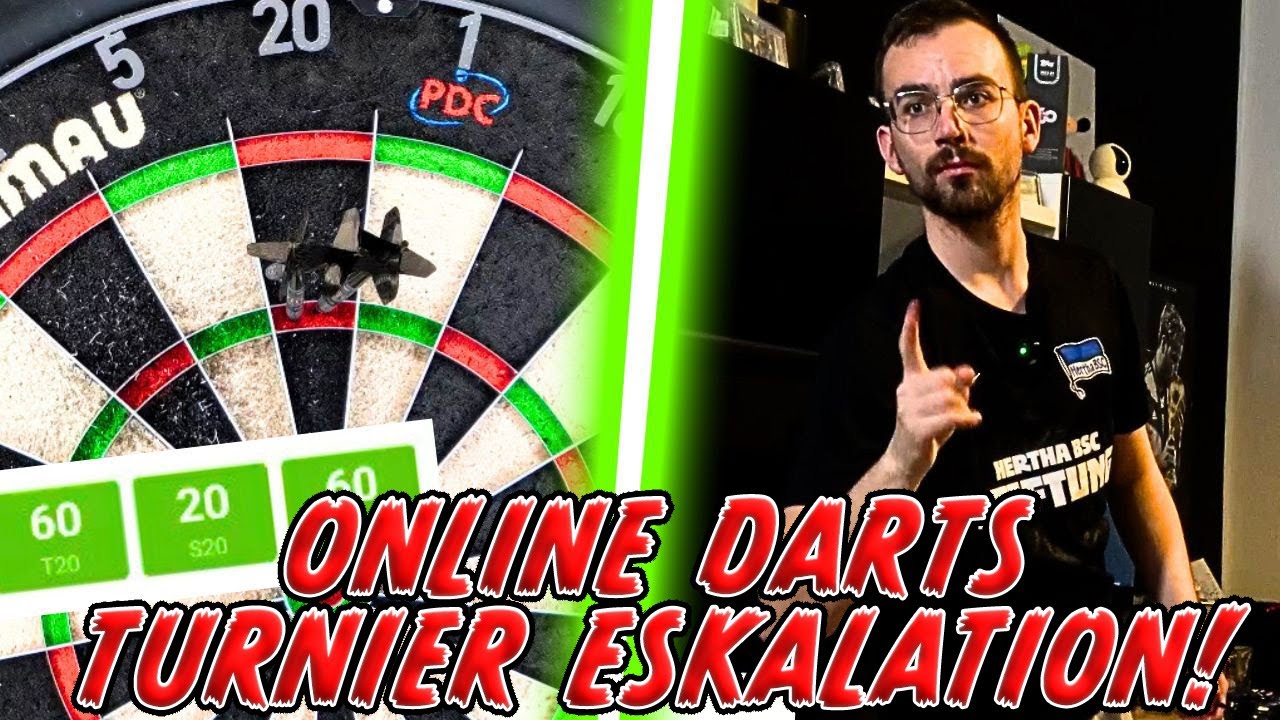 VÖLLIGE ESKALATION! 😱🎯 Mehrere 140er + 100% Checkquote + Gegner Quit? 🔥💪 Scolia Online Darts Turnier