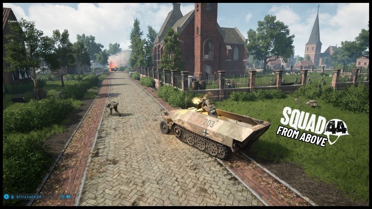 COMBINED ARMS UBRAN COMBAT! The Wehrmacht push into Oosterbeek | Squad 44 From Above