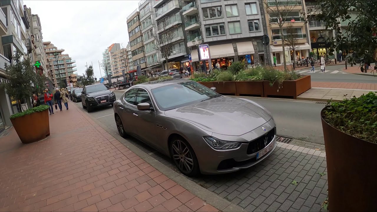 Knokke-Heist Belgium Walking Tour In 4K - جولة في مدينة كنوك الساحلية في بلجيكا