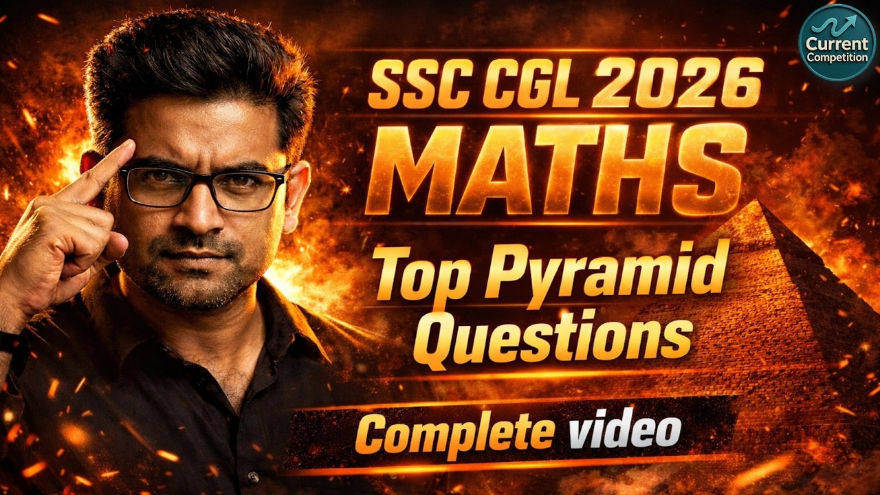 PYRAMID | Complete Video for CGL 2026    #ssccgl #2026