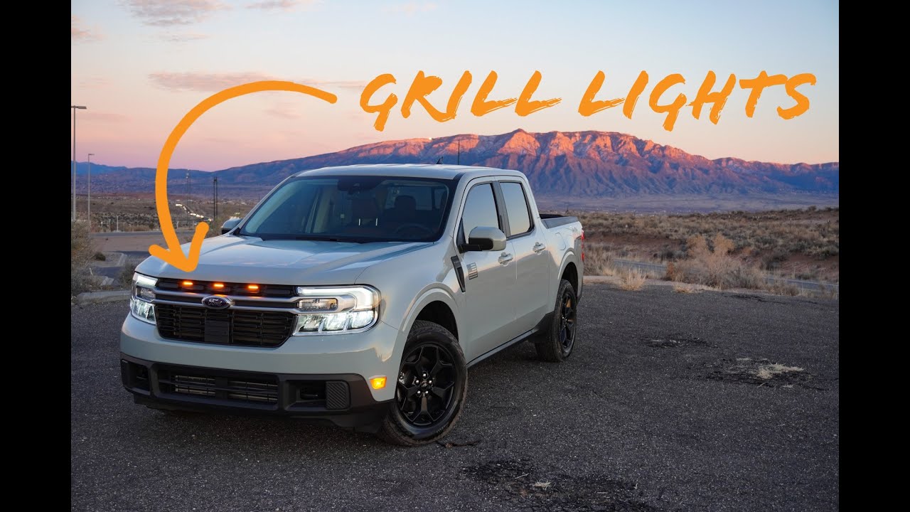 Raptor Lights on the Maverick!