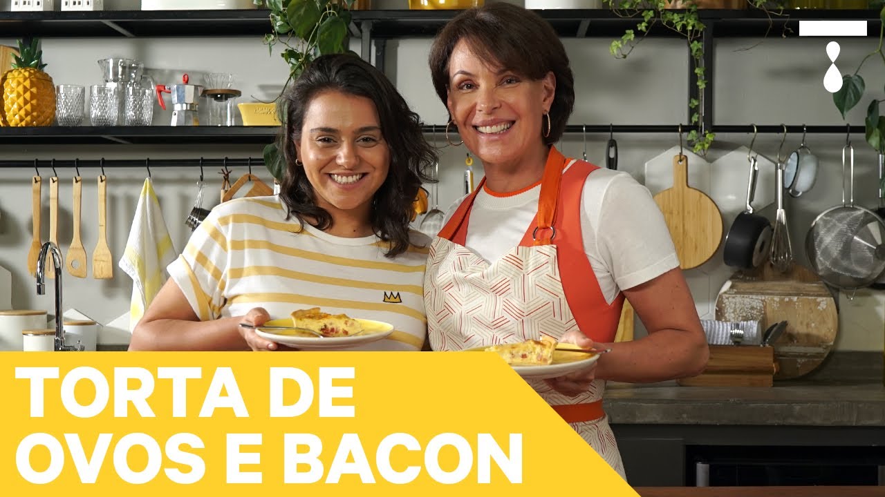 TORTA DE OVOS E BACON com Carolina Ferraz e There
