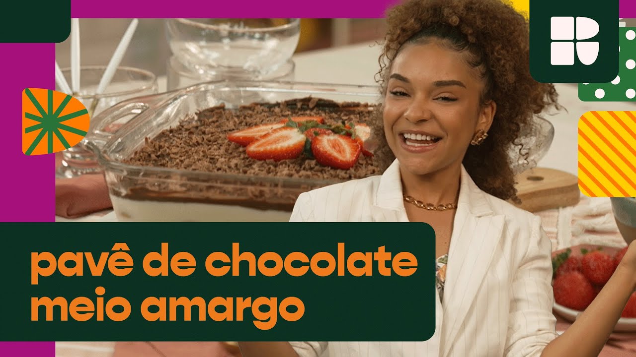 GI FERNANDES te ensina a fazer um pavê de chocolate delicioso! | Casa Receitas | #Receitas