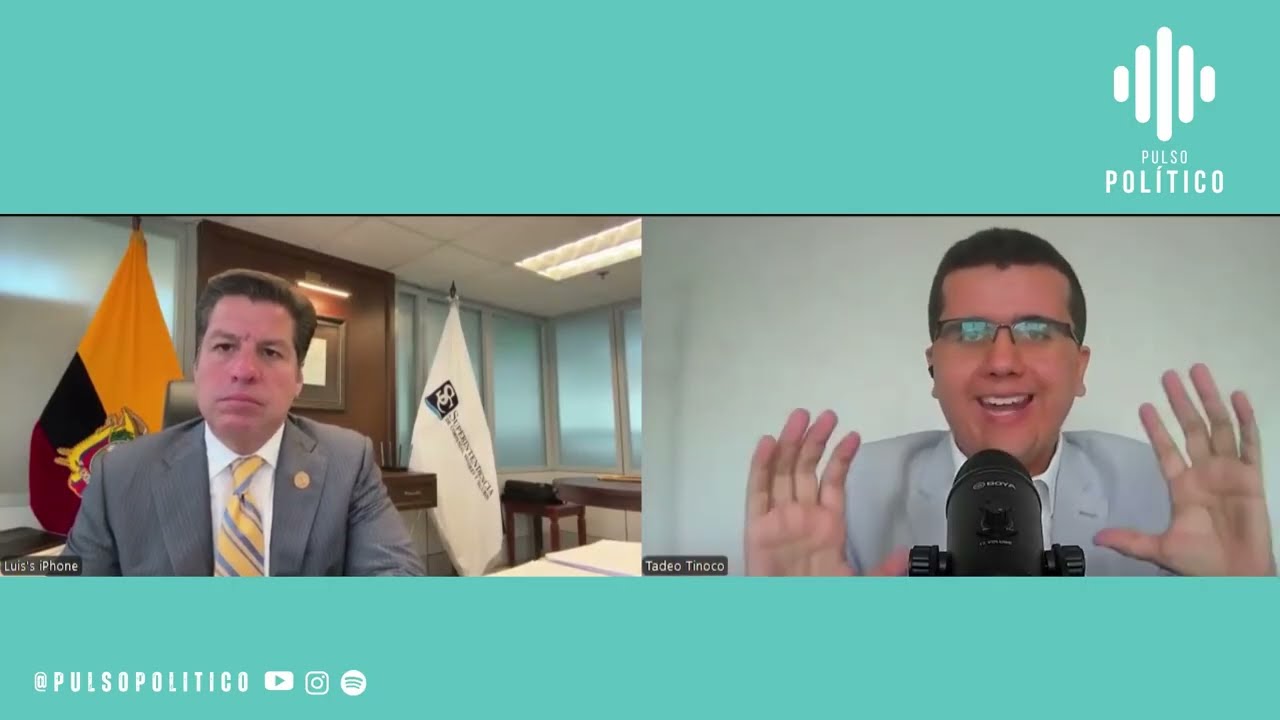Entrevista al Superintendente en Pulso Político con Tadeo Tinoco