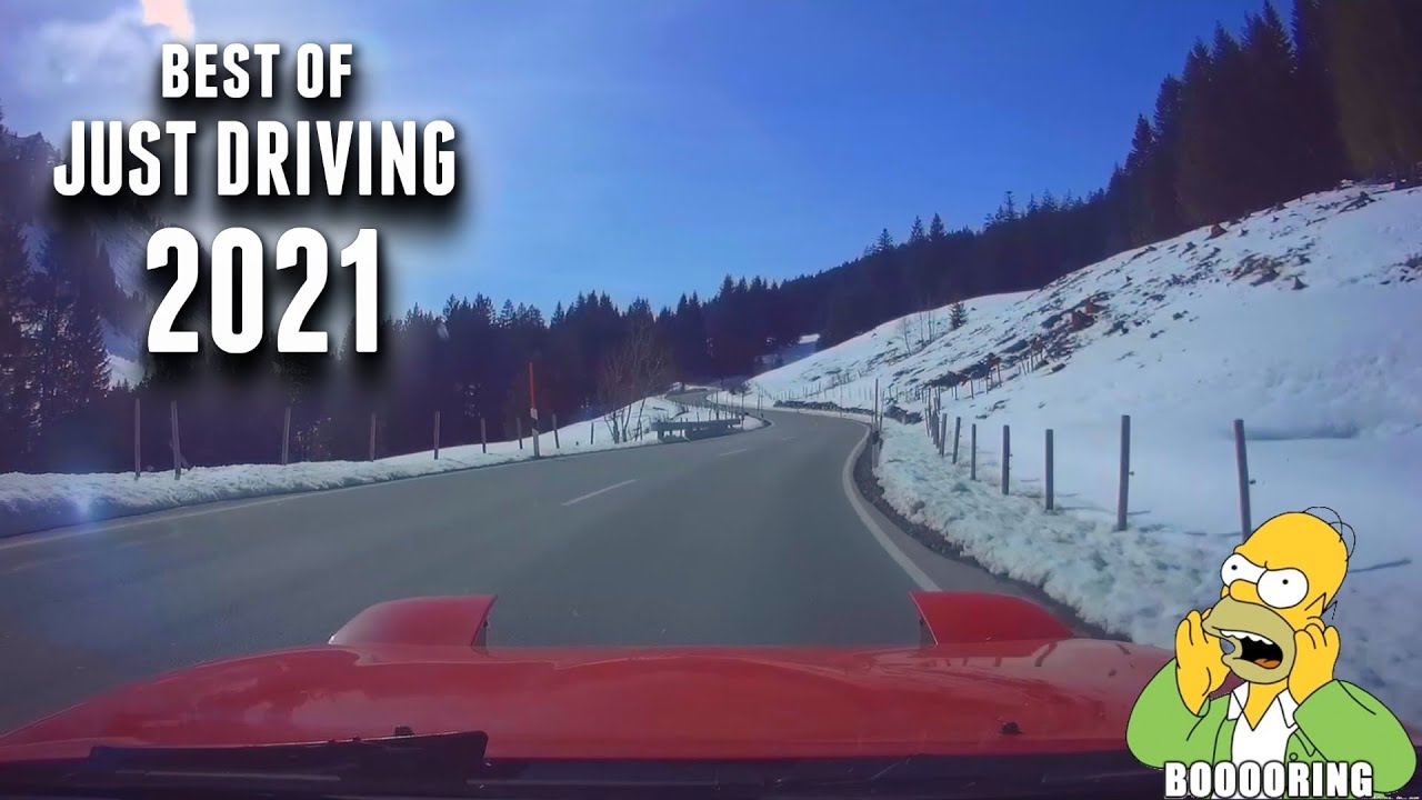 Just Driving Best Of 2021 [Scenic Drive and Synthwave]