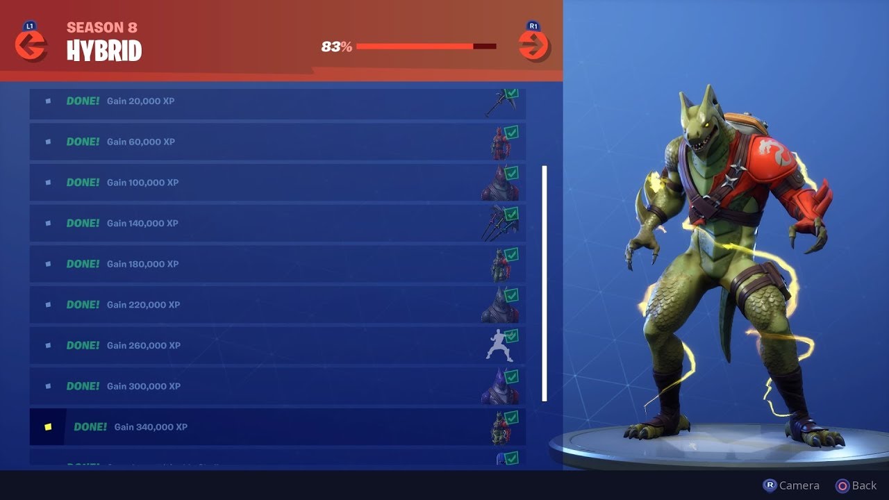 FORTNITE MAX HYBRID UNLOCKED!! (showcase)