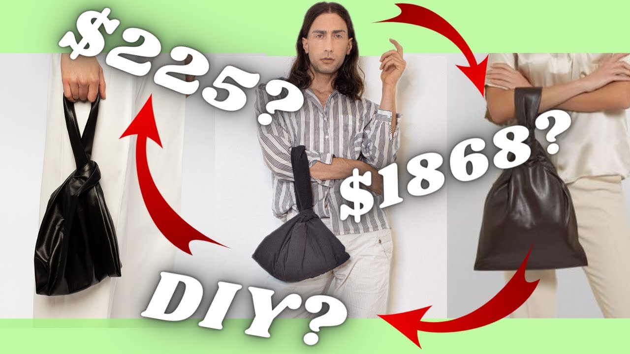 Let's DIY This It-Bag-Dupe...(Everyone Dupes THIS Designer bag) (DIY BOTTEGA VENETABAG)