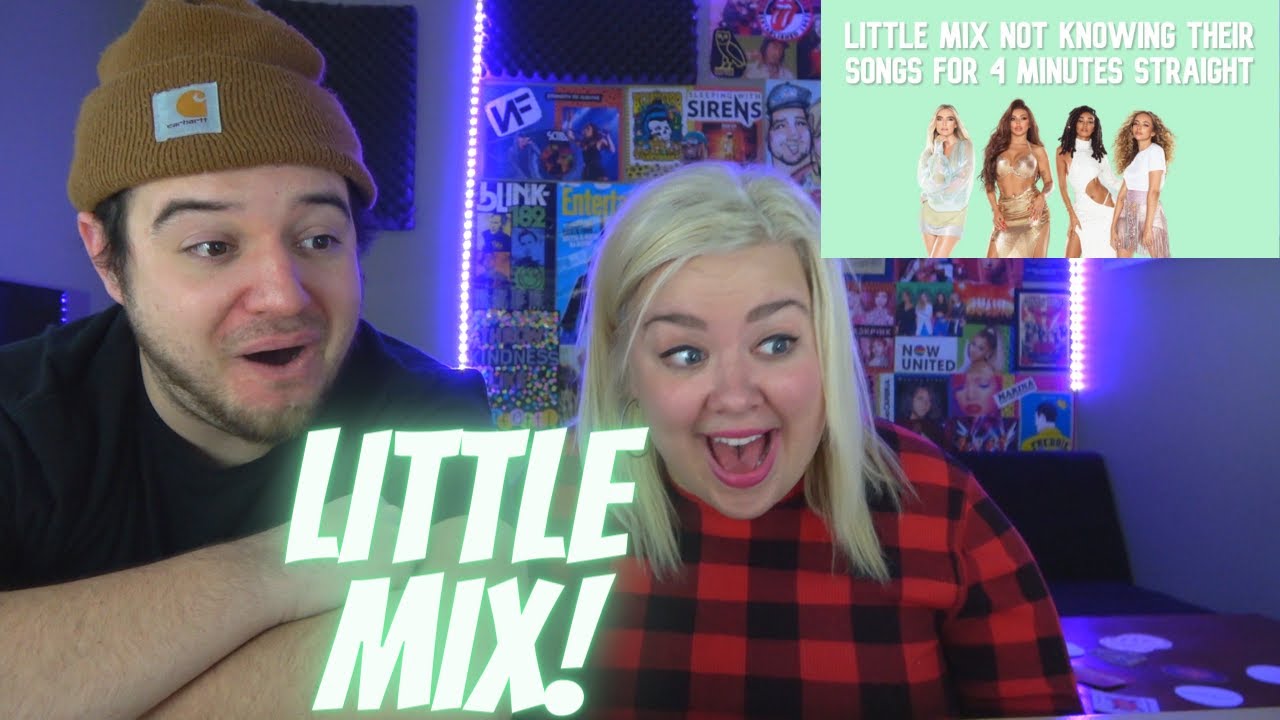 Little Mix not knowing their songs for 4 min straight | COUPLE REACTION VIDEO