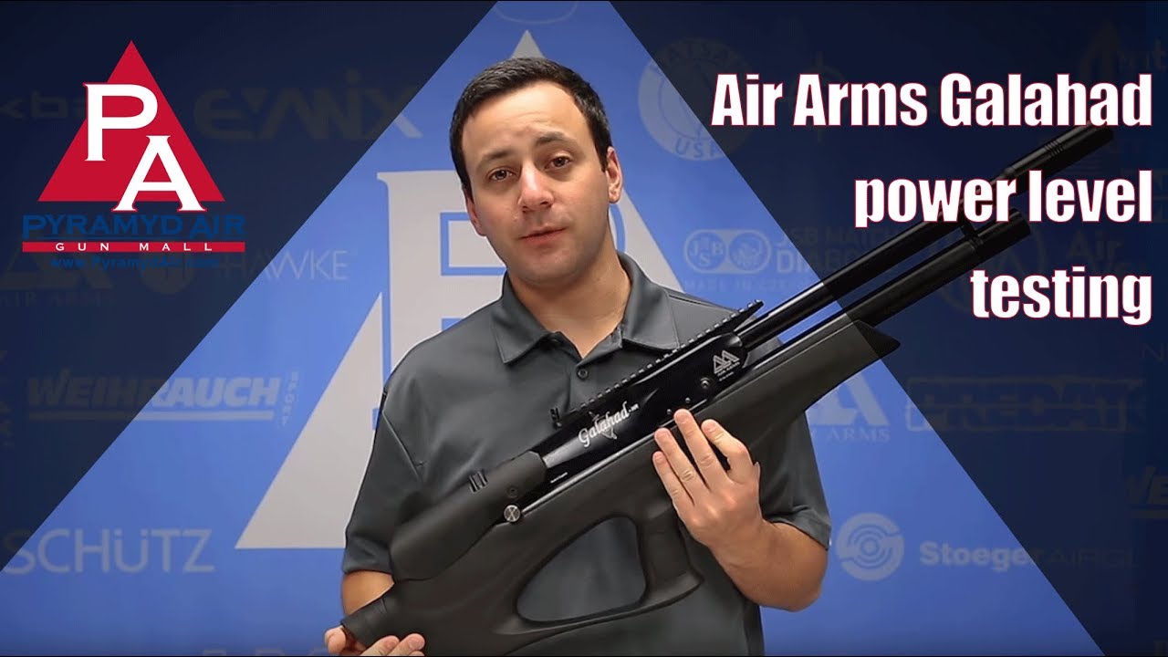 Air Arms Galahad power level testing