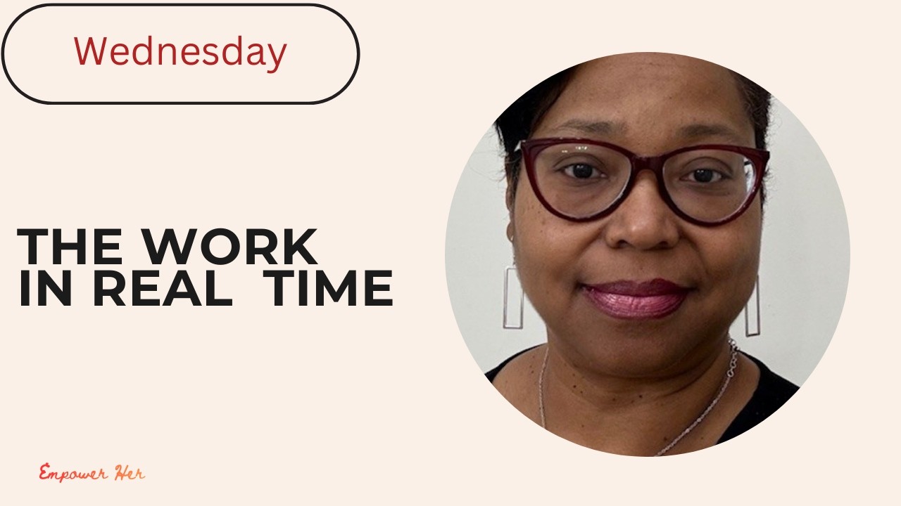 The Work In Real Time Episode 7, Wednesday, February 18, When the Work Is Simply Being Honest