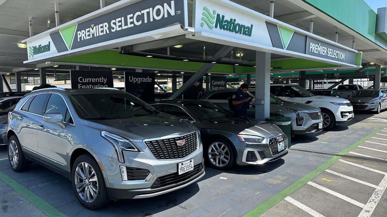 National Car Rental - Los Angeles Airport (LAX) - Car Rental Selection - “You don’t work here?” 😂