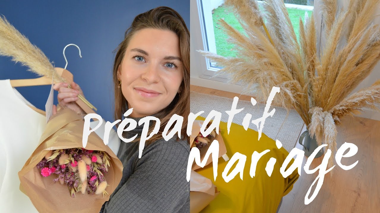 PRÉPARATIFS MARIAGE (Robes, Déco, Faire-Part & Bouquets)