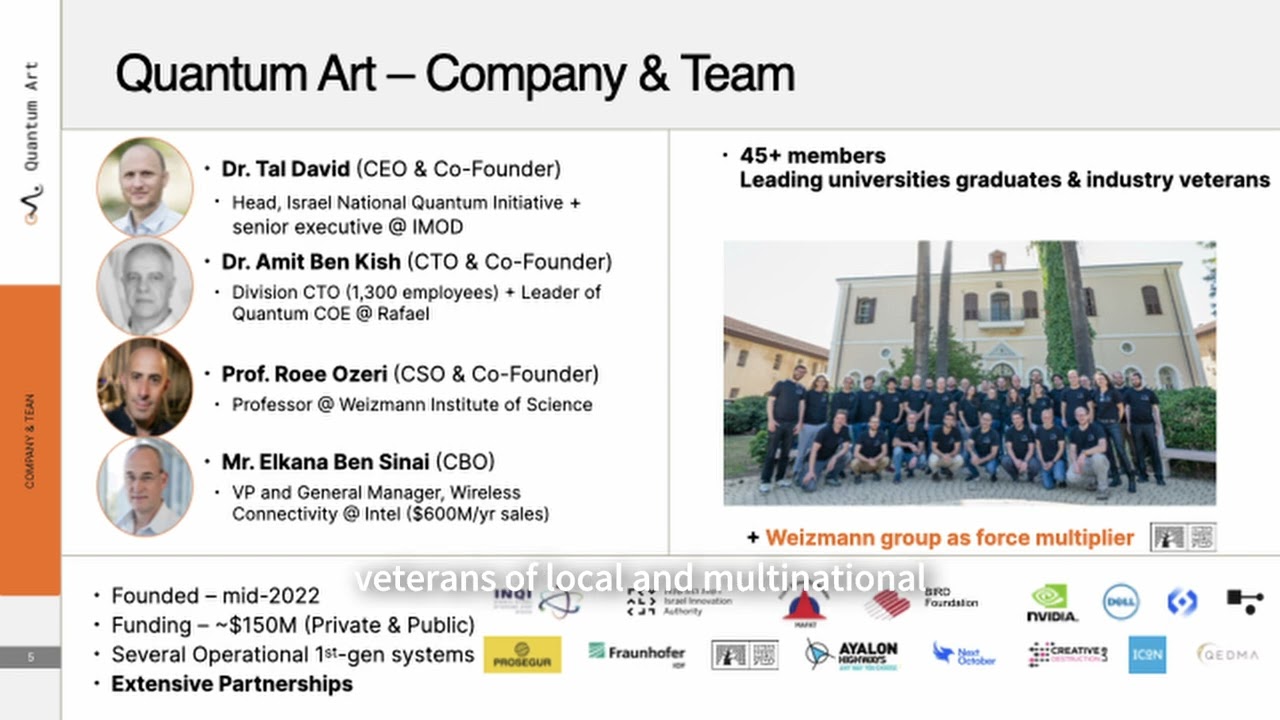 Dr. Tal David, CEO, and Co-Founder, Quantum Art , Innovative Israeli Quantum Startups