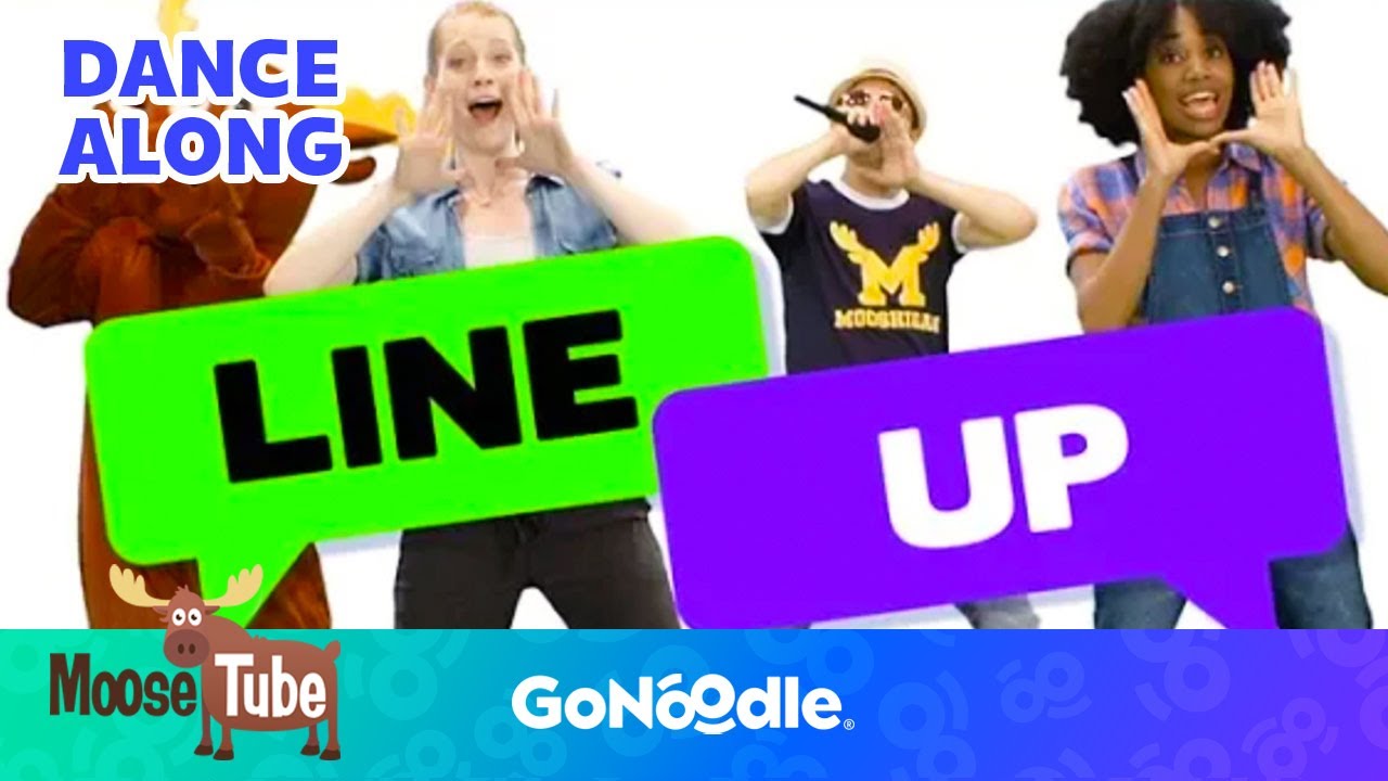 Line Up Song | Songs For Kids | Dance Along | GoNoodle