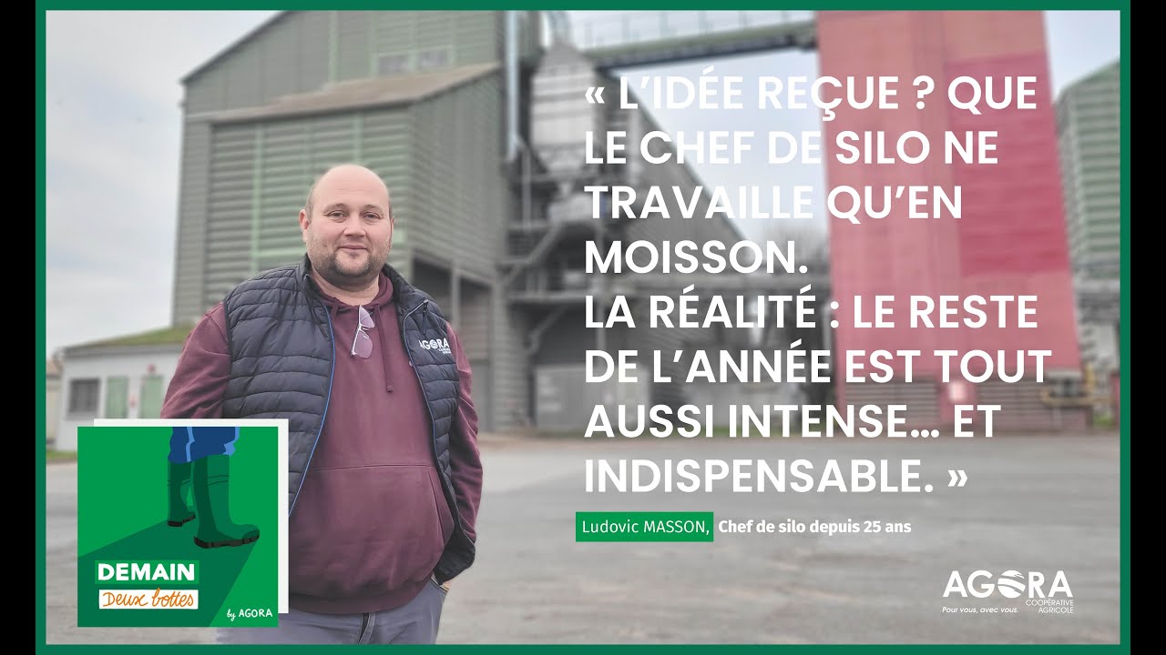 25 ans d’expérience au silo avec Ludovic
