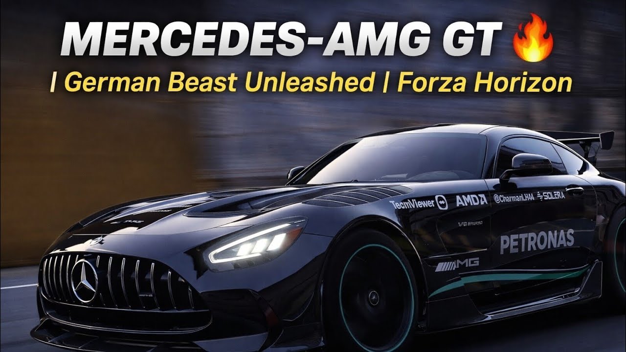 MERCEDES-AMG GT 🔥 | German Beast Unleashed | Forza Horizon