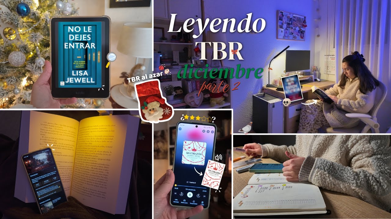 Leyendo la TBR de diciembre 👑 ¿me dará tiempo? 👀 pt. 2 | Claudia Pigeoner