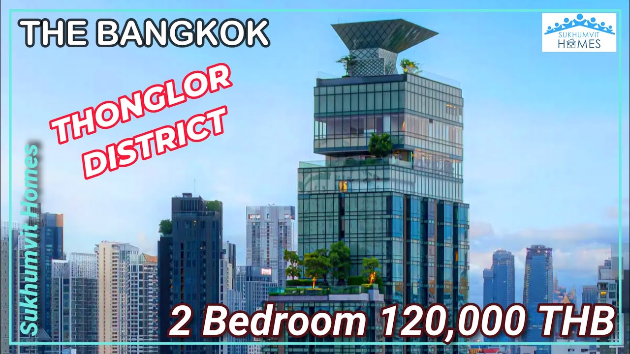 The Bangkok Thonglor 2 Bedroom Luxury Condo For Rent 120,000 THB