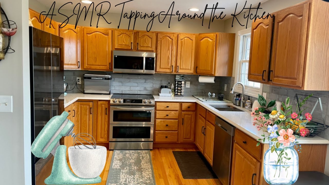 ASMR Tapping Around the Kitchen
