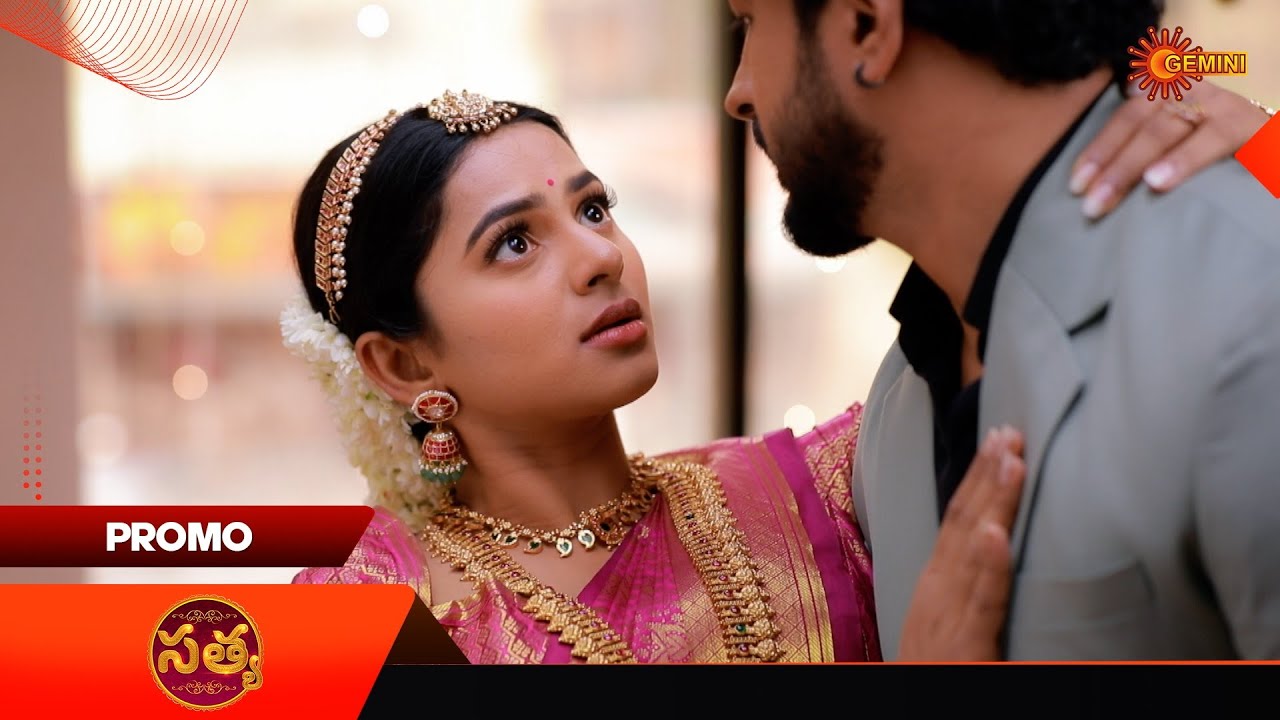 Sathya - Promo | 30 Dec 2025 | Telugu Serial | Gemini TV