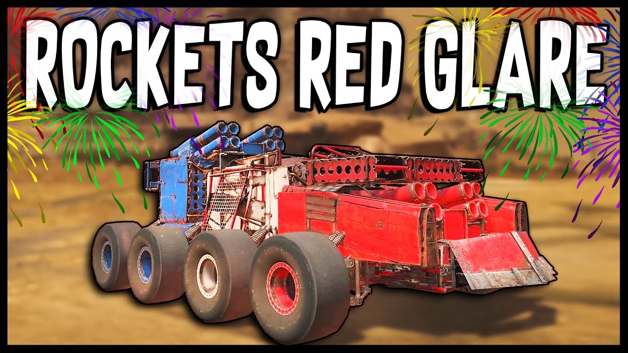 Crossout - THE ROCKETS RED GLARE! 4th Of July Build [Crossout Gameplay]