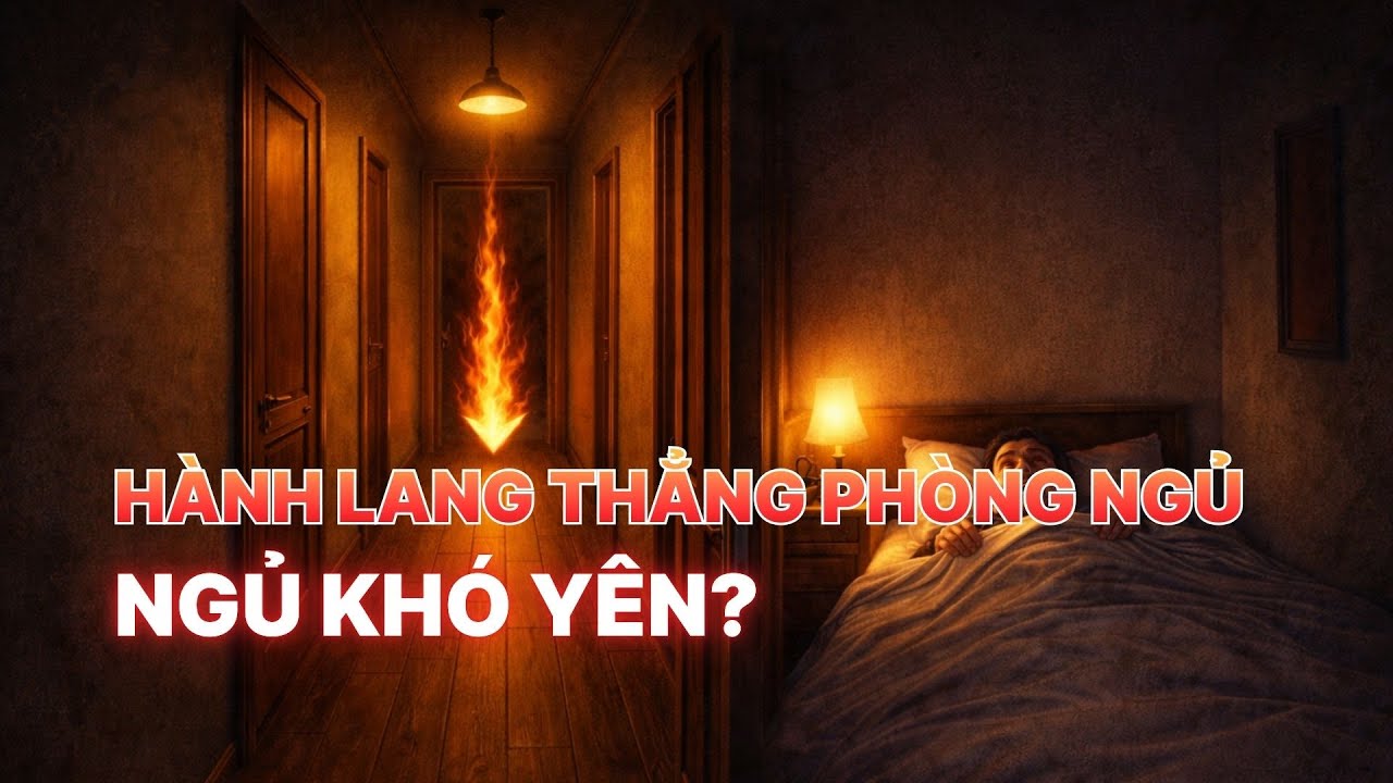 Hành Lang Đâm Phòng Ngủ – Vì Sao Dân Gian Nói Khó Yên?