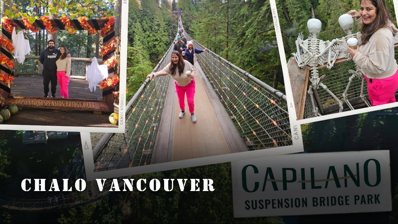 II Travel Vlog #4 Capilano Suspension Bridge Park, BC II Family Road Trip II