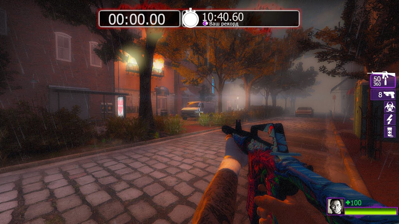 L4D2 Survival Glitch - Ending Safe Room on The Passing - Underground