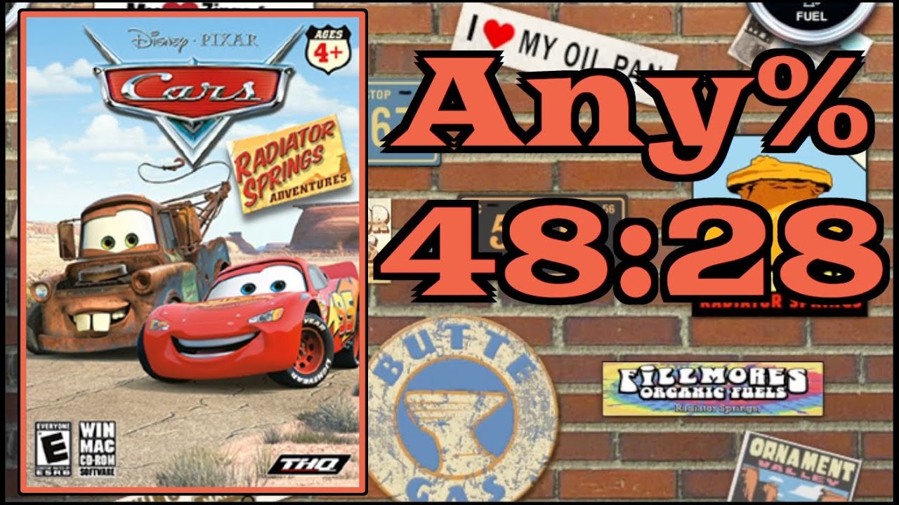 Cars: Radiator Springs Adventures - Any% (Story Mode) 48:28