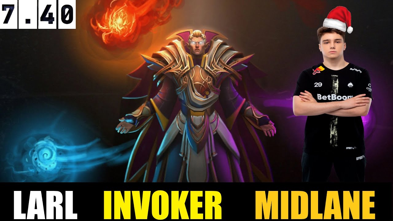 NEW PATCH 🤯 LARL [INVOKER] MID 7.40 - DOTA 2 HIGHEST MMR MATCH#dota2   #dota2gameplay