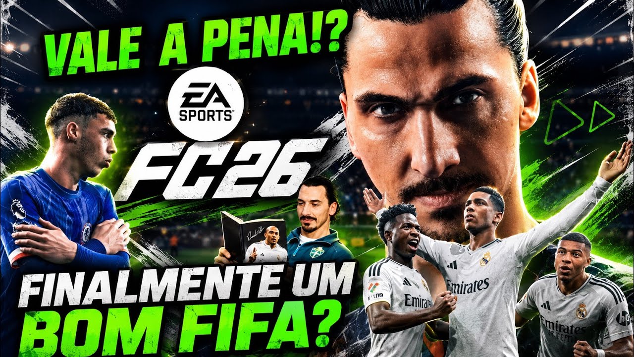EA FC 26: FINALMENTE A EA ACERTOU ? (Gameplay)