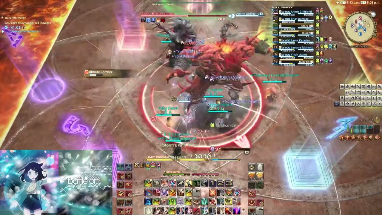 FFXIV | AAC Light-heavyweight M3 (Savage) clear [tank pov]