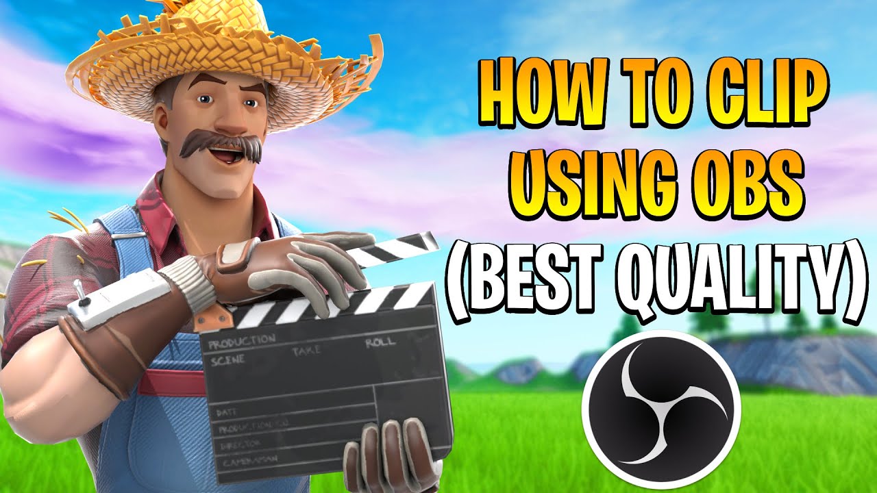 BEST OBS SETTINGS FOR FORTNITE CLIPS (BEST QUALITY POSSIBLE!)