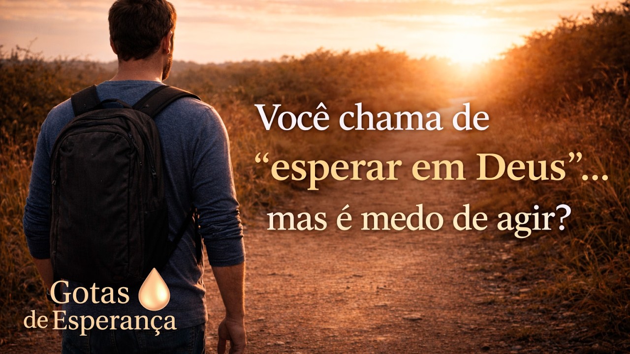 Você chama de “esperar em Deus”… mas é medo de agir? , Mentiras espirituais que a gente acredita ep3