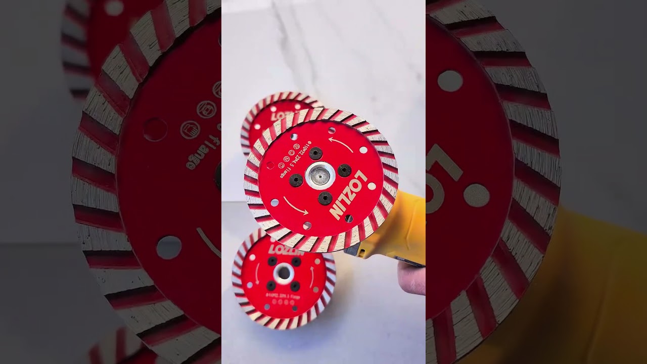 New Diamond Single Edge Grinding Blades for Concrete Stone Cutting #stone