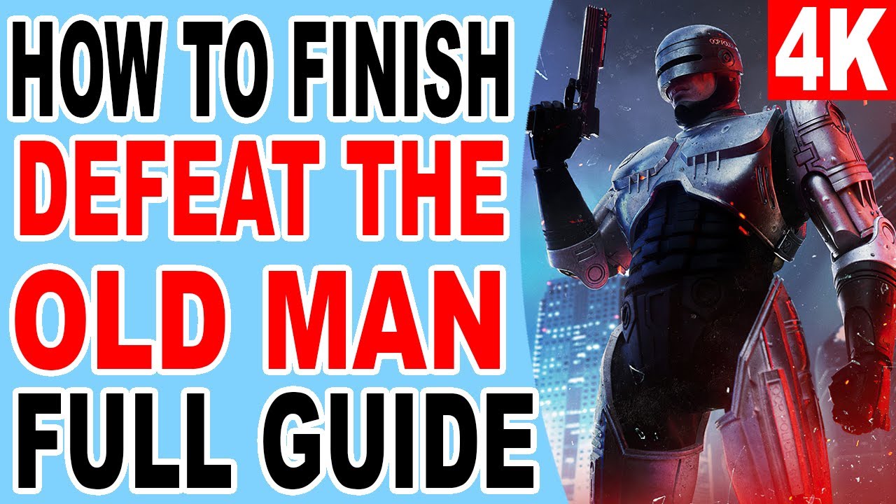 How to Defeat the Old Man Robot - Final Boss - RoboCop Rogue City