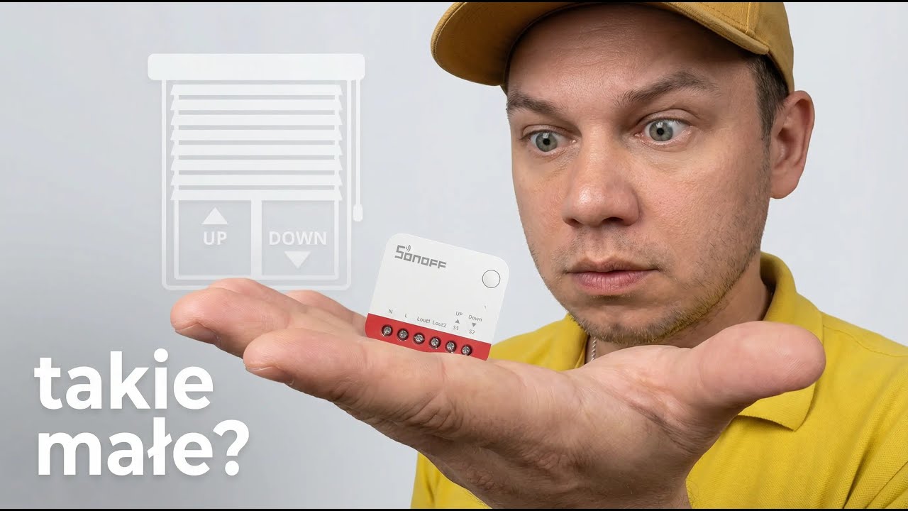 SONOFF MINI ZBRBS – mały moduł do rolet Zigbee | Test i kalibracja
