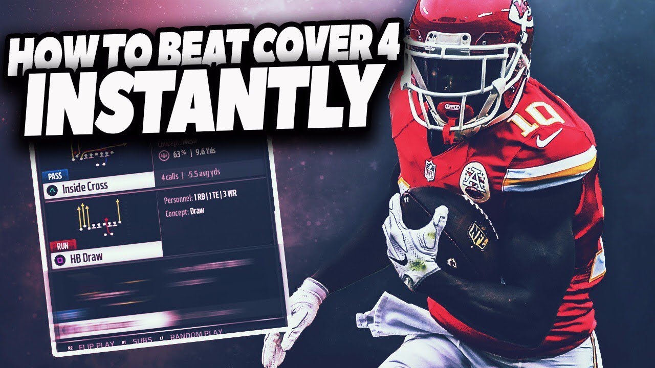 HOW TO BEAT COVER 4 INSTANTLY!!!! |MADDEN 18 COVER 4 MONEY PLAY