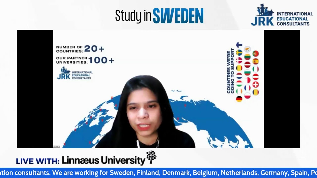 Study in Sweden | Information Session with Linnaeus University, Sweden