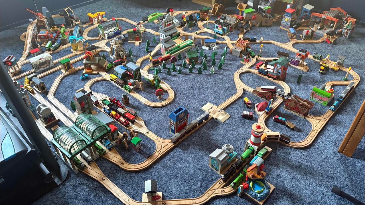 Diesel 10 Productions - Thomas Wooden Railway Layout Video #4