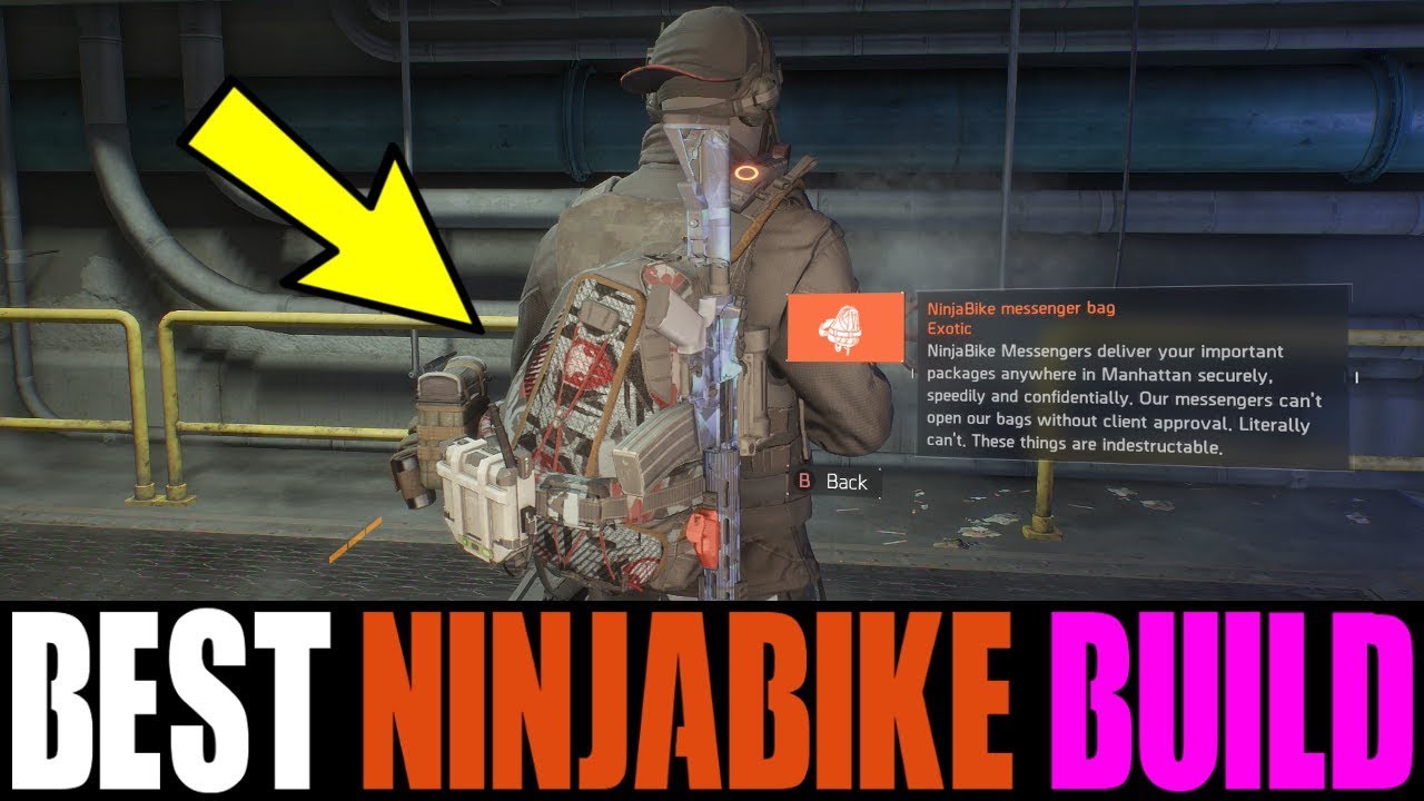 THE DIVISION - TOP 3 BEST NINJABIKE BUILDS IN PATCH 1.8.2 | BETTER THAN CLASSIFIED BUILDS?