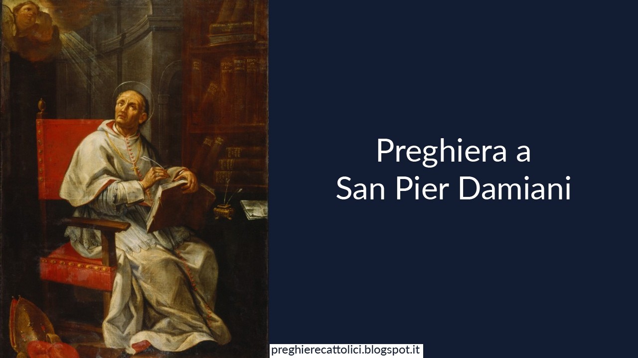 Preghiera a San Pier Damiani
