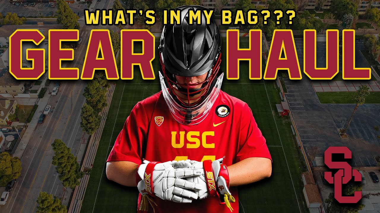 What's in my BAG for 2024??? GEAR HAUL AT USC | USC LACROSSE | MY LAST GEAR BAG EVER!!!