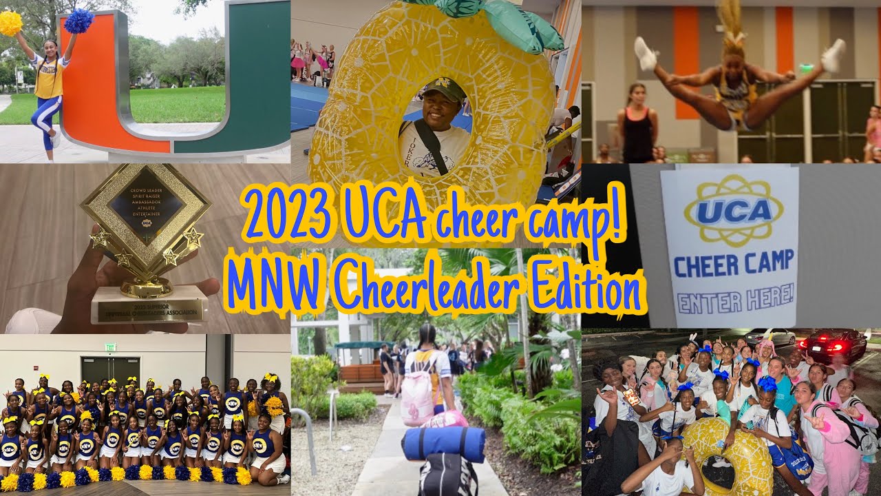 2023 UCA CHEER CAMP VLOG || MNW Cheerleader Edition