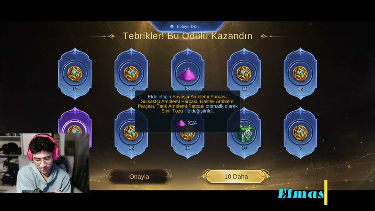TIGREAL COLLECTOR SKİNİ ALDIK KAC ELMASA CIKTI???