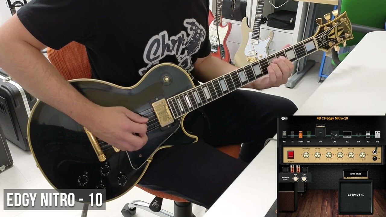 Brit Modz vol1 Amp Pack for NUX Trident | Playthrough (Best British Amps)