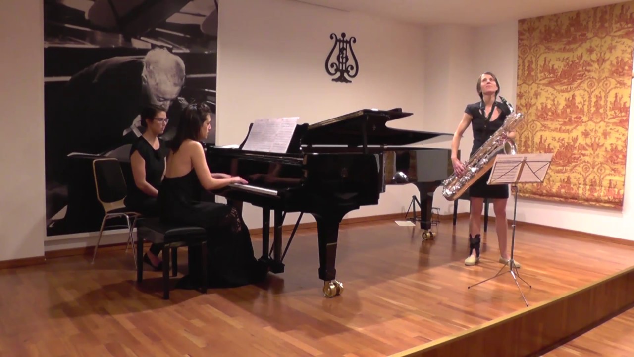 Jean Baptiste Singelee, Fantasia for bariton saxophone and piano | Verena Richter, saxophon